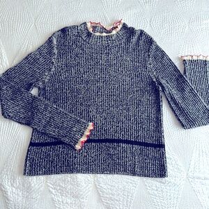 Tory Burch Heather Black Sweater